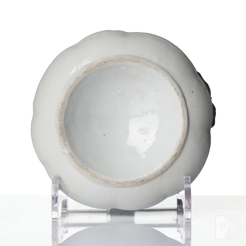 A blue and white candle stick, - 图7